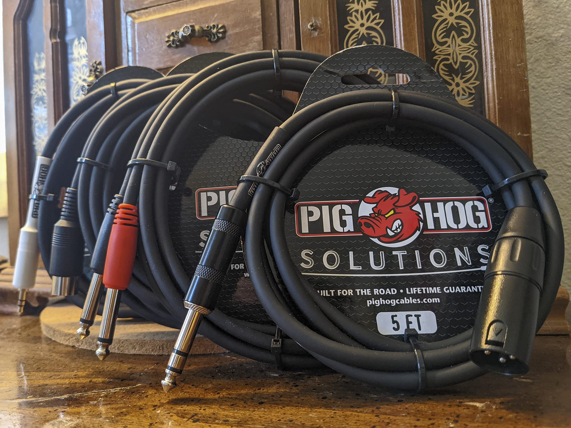 Pig Hog PX-TMXM25 1/4" TRS to XLR Balance Adaptor Cable, 25 Feet