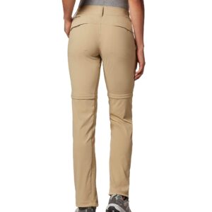 Columbia Women's Standard Saturday Trail II Convertible Pant, British Tan, 8 Regular