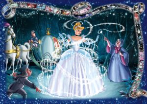 ravensburger disney collector's edition cinderella 1000 piece jigsaw puzzle for adults - every piece is unique, softclick technology means pieces fit together perfectly