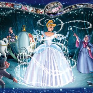 Ravensburger Disney Collector's Edition Cinderella 1000 Piece Jigsaw Puzzle for Adults - Every Piece is Unique, Softclick Technology Means Pieces Fit Together Perfectly