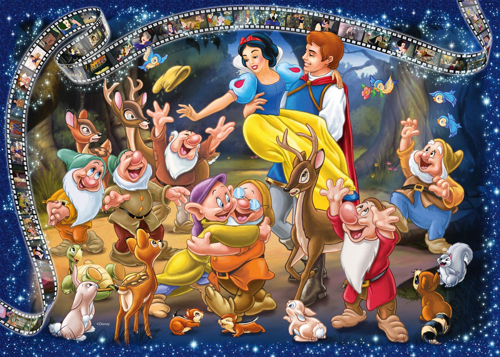 Ravensburger Disney Snow White Collector's Edition Puzzle | 1000 Unique Pieces | Softclick Technology Ensures Precise Fit | Ideal for Adults and Kids Aged 12+