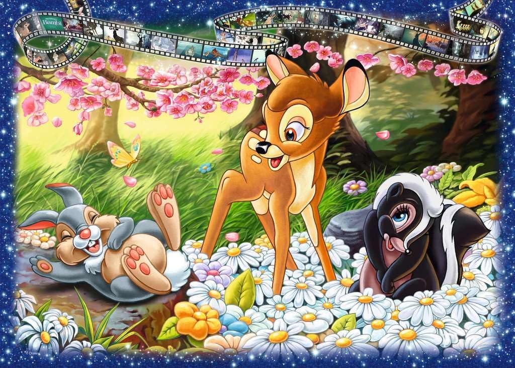 Ravensburger Disney Bambi Collector's Edition - 1000 Piece Jigsaw Puzzle for Adults | Unique Softclick Technology | Premium Quality Pieces | Ideal Gift for Puzzle Enthusiasts