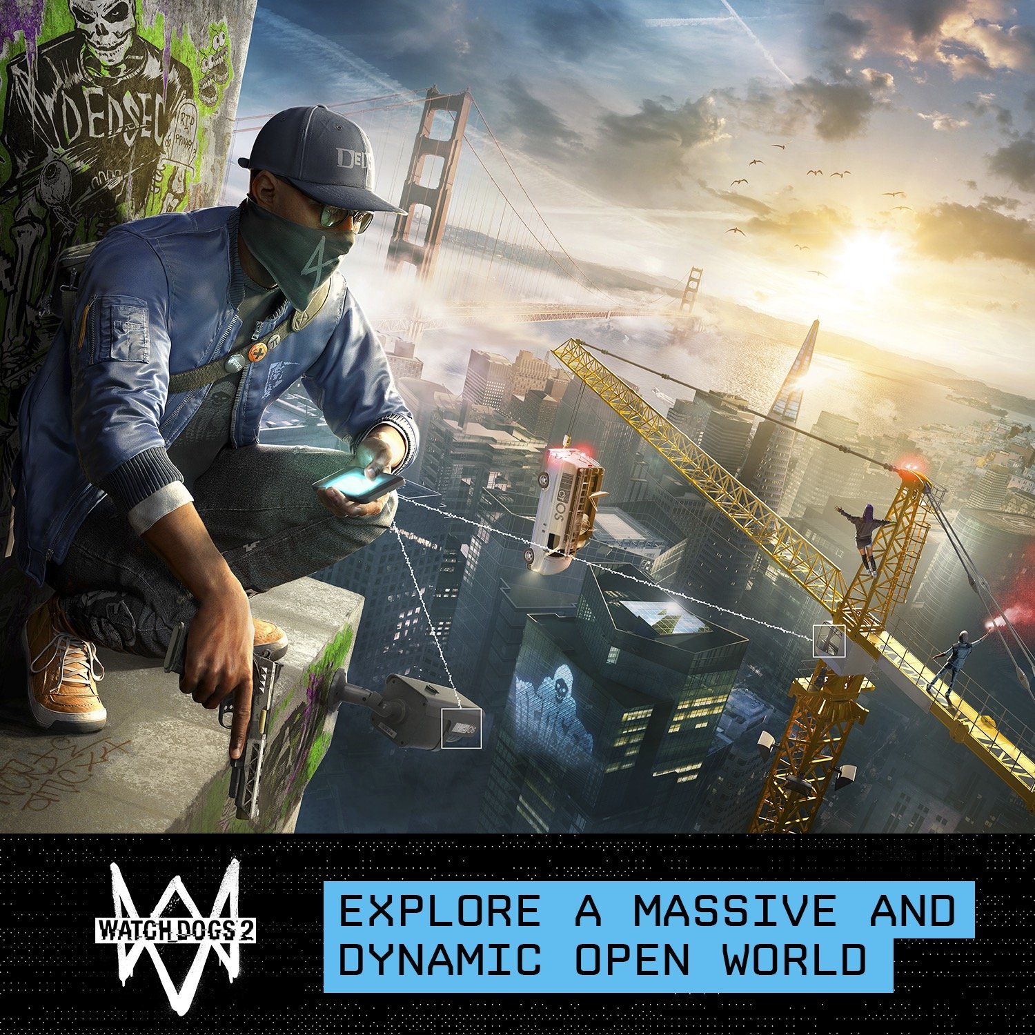 Watch Dogs 2: Gold Edition (Includes Extra Content + Season Pass subscription) - Xbox One