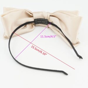 yueton Pack of Sweet Big Bowknot Hair Band Bow Headband Hair Accessory Girls Women Headdress Headwear