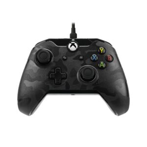 pdp wired controller for xbox one & pc - camo