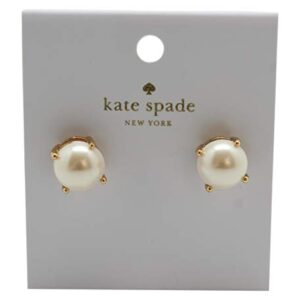 Kate Spade New York Pearl Gumdrop Stud Earrings (Cream)