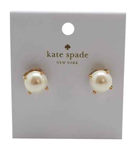 Kate Spade New York Pearl Gumdrop Stud Earrings (Cream)