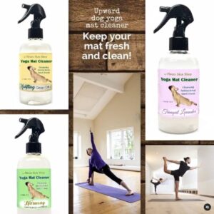 Nature Skin Shop Upward Dog Yoga Mat Cleaner Yoga Spray (Harmony Lemongrass + Lavender)