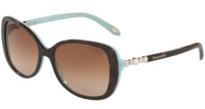 tiffany womens women's tf4121b 55mm sunglasses