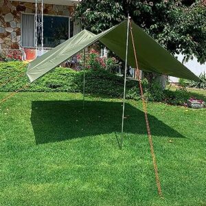 W-UpBird Rain Flies for Tents, 10 x 10 FT Lightweight Waterproof Hammock Tent RipStop Rain Fly Hammock Tarp Cover Shelter for Camping Outdoor Travel