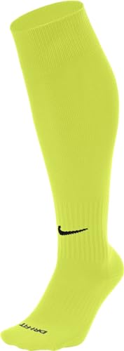 Nike Classic II Cushion Over-the-Calf SOCKS SX5728 702 (yellow, LARGE)