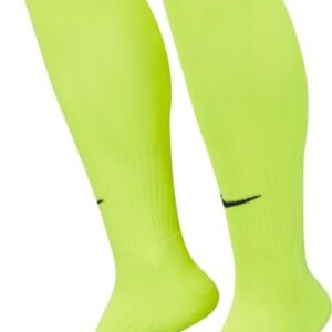 Nike Classic II Cushion Over-the-Calf SOCKS SX5728 702 (yellow, LARGE)