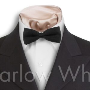 Marlow White Army Black Bowtie