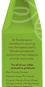 Wedderspoon Organic Manuka Honey Drops, Eucalyptus & Bee Propolis, 20 Count (4oz) (Pack of 1)| Genuine New Zealand Honey | Perfect Remedy For Dry Throats