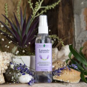 Lavender Linen and Room Spray, Pure Lavender Essential Oil Pillow Spray, Natural Fabric Spray, Aromatherapy Sleep Spray for Relaxation and Stress Relief; Odor Eliminator