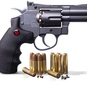 Crosman SNR357 Snub Nose .177-Caliber Pellet/ BB CO2-Powered Revolver