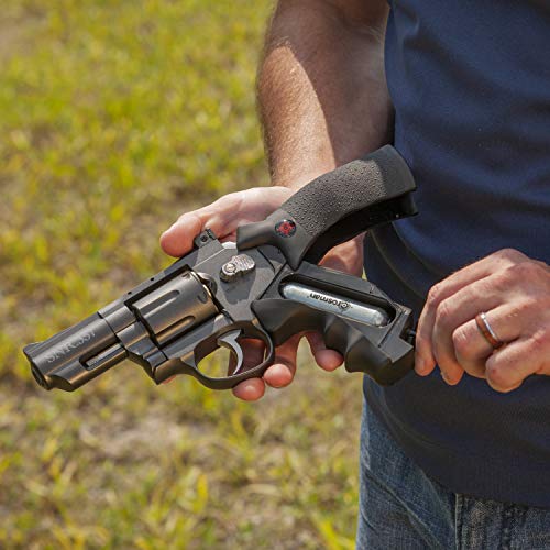 Crosman SNR357 Snub Nose .177-Caliber Pellet/ BB CO2-Powered Revolver