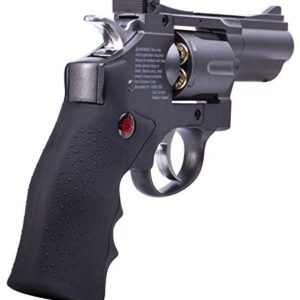 Crosman SNR357 Snub Nose .177-Caliber Pellet/ BB CO2-Powered Revolver