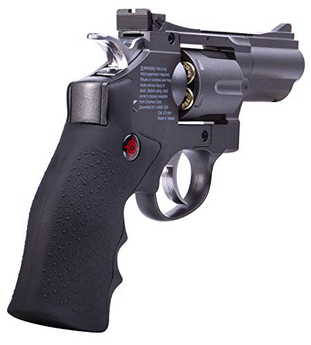 Crosman SNR357 Snub Nose .177-Caliber Pellet/ BB CO2-Powered Revolver