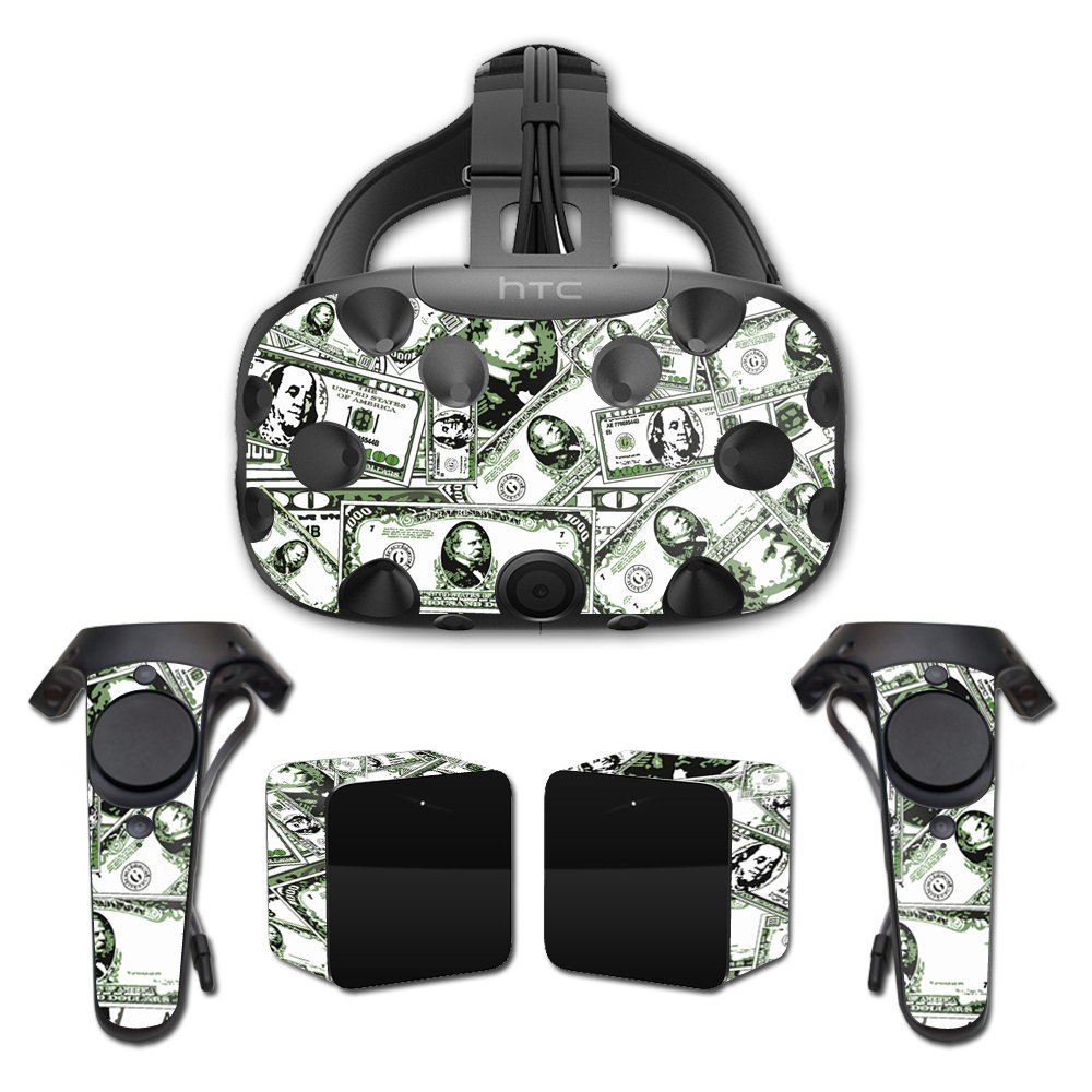 MightySkins Skin Compatible with HTC Vive Full Coverage - Phat Cash | Protective, Durable, and Unique Vinyl Decal wrap Cover | Easy to Apply, Remove, and Change Styles | Made in The USA