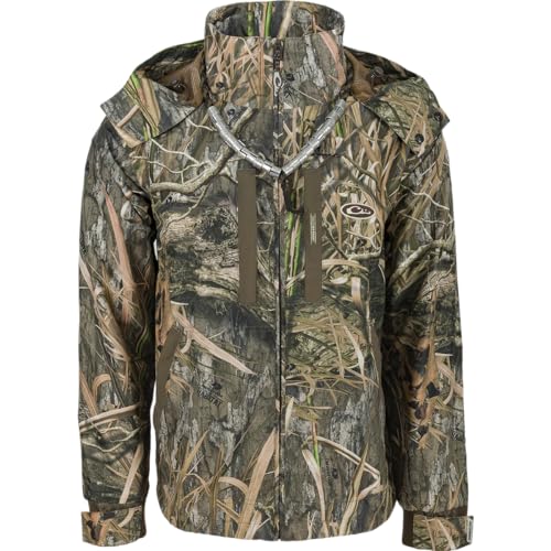 Drake Waterfowl EST Heat-Escape™ Full Zip 2.0 Mossy Oak Bottomland Large