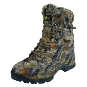 northside men's crossite 200 insulated camouflage outdoor hunting hiking boot, tan camo, size 12