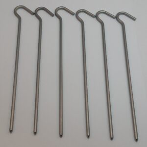 Titanium Hook Stake - 6 Pack