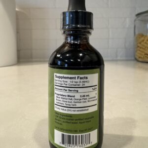 Go Nutrients Intestinal Edge (Non-GMO) Support Intestinal Health: Nourishing Digestive Wellness Vitality and Radiant Skin with Black Walnut Clove and Gentian Root All Ages 2.0 oz. | 24 Servings