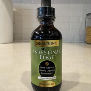 Go Nutrients Intestinal Edge (Non-GMO) Support Intestinal Health: Nourishing Digestive Wellness Vitality and Radiant Skin with Black Walnut Clove and Gentian Root All Ages 2.0 oz. | 24 Servings