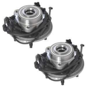 drivestar 515078 new front left or right wheel hub & bearing assembly for ford explorer 2006-2010/explorer sport trac 07-10, for mercury mountaineer 06-10 (pair)