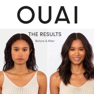 OUAI Wave Spray Travel Size - Texture Spray for Hair with Coconut Oil and Rice Protein - Adds Texture, Volume & Shine for Beach Waves - Paraben Free, Safe for Color & Keratin-Treated Hair (1.7 fl oz)