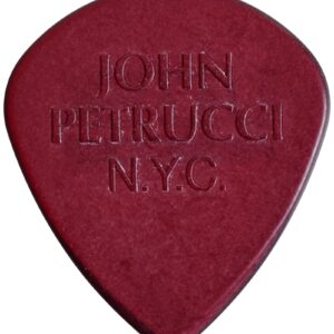 Dunlop John Petrucci Primetone Jazz III Red Guitar Picks, 3 Pack (518PJPRD)