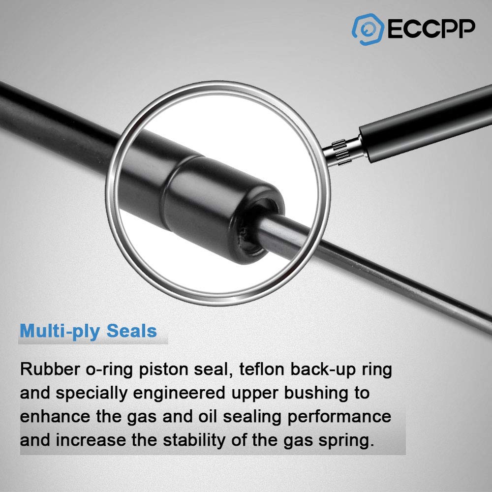 ECCPP Lift Supports Front Hood Struts Gas Springs for Ford Expedition 1997-2006 for Ford for F-150 1997-2004 for Ford for F-150 Heritage 2004 for Ford for F-250 1995 1997-2004 Set of 2