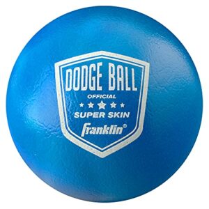 Franklin Sports Dodgeball Ball Set – Superskin-Coated Foam Balls for Playground Games – Small Dodgeballs for Gymnasium Games – Easy-Grip Foam Balls – Won’t Shred or Tear for Hours of Fun (pack of 6)