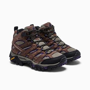 Merrell womens J06050 hiking boots, Bracken/Purple, 6 US