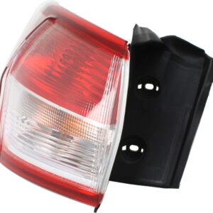 Evan Fischer Driver Side, Outer Tail Light Compatible with 2013-2016 Ford Escape - FO2800229