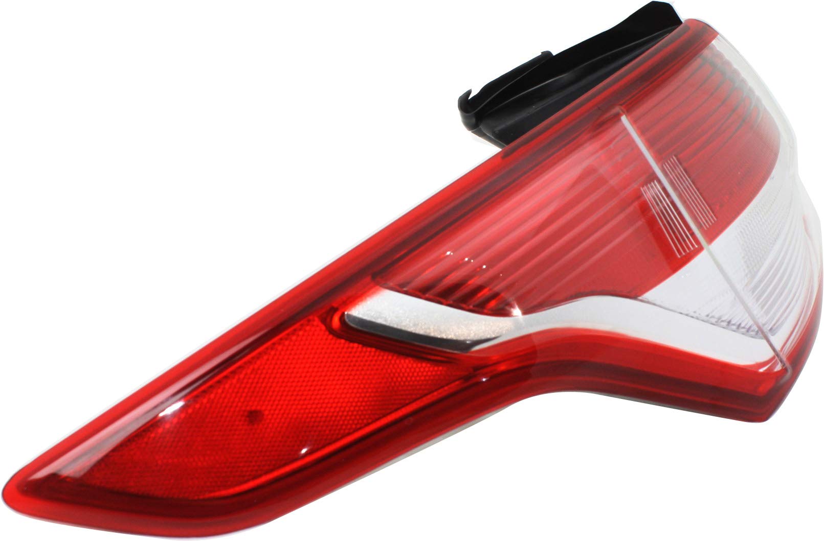 Evan Fischer Driver Side, Outer Tail Light Compatible with 2013-2016 Ford Escape - FO2800229