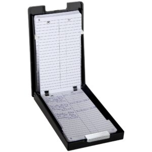 Home-X Retro Style Flip Open A-Z Address Book. Black and Silver Finish