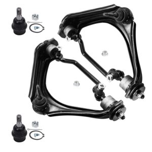 detroit axle - front 4pc suspension kit for 02-05 ford explorer mercury mountaineer lincoln aviator 2002 2003 2004 2005, 2 upper control arms 2 lower ball joints replacement