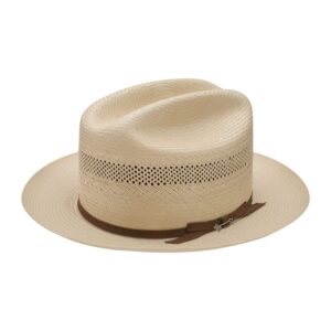 Stetson Men's Open Road 10X Vented Straw Cowboy Hat, Toast - 7 1/4