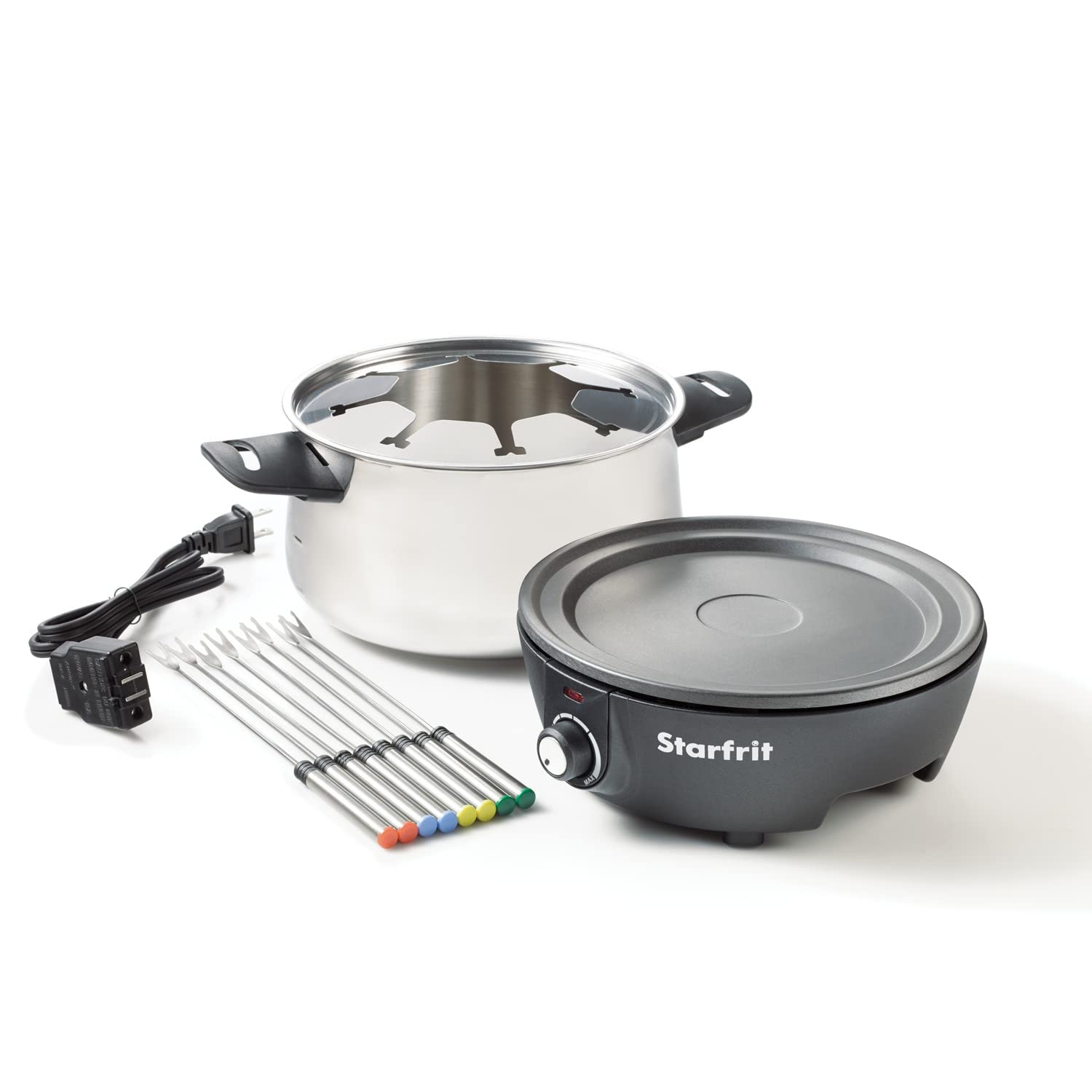 Starfrit 024700-002-0000 Fondue Set, 9.8 9.7&quotx 7.9", Gray