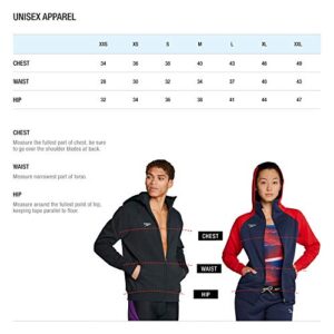 Speedo Unisex-Adult Sweatshirt Hoodie Pull Over Team Warm Up