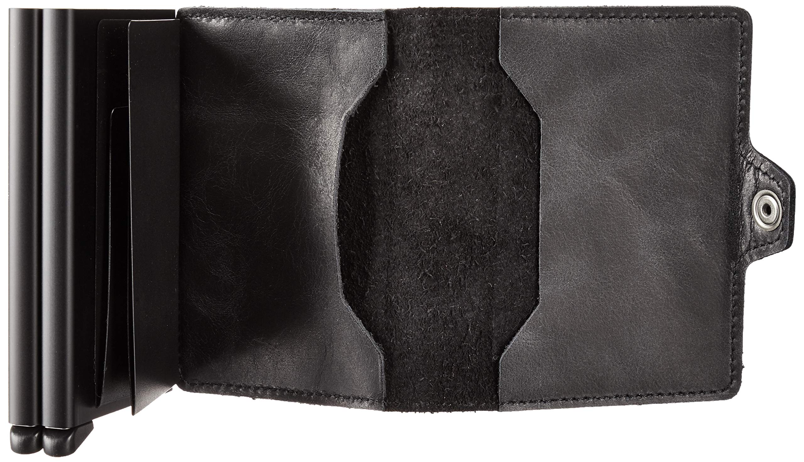 SECRID - Secrid Twin Vintage Black Leather With Black Card Protector Wallet