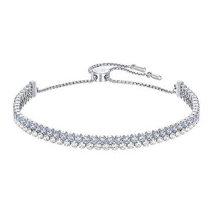 swarovski subtle light blue bracelet