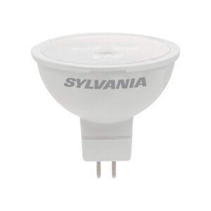 SYLVANIA MR16 LED Flood and Spot Light Bulb, 5W, 35W Equivalent, Non-Dimmable, 350 Lumens, 3000K, White - 3 Pack (79129)