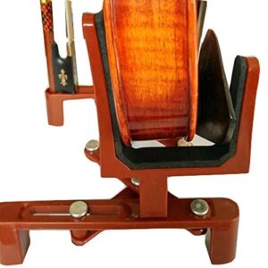 Like-It Musical Instrument Stand with Bow Holder for Violin Stand,Portable, Adjustable and Foldable