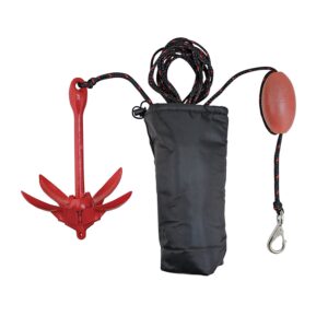 Pactrade Marine Complete Folding Anchor Kit for Boat Kayak Canoe