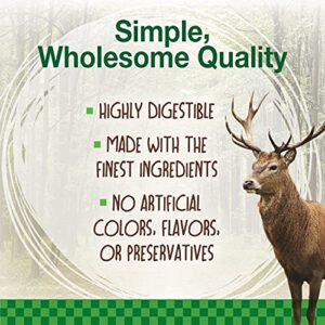 Nylabone Healthy Edibles WILD Antler Natural Long Lasting Venison Flavor Dog Chew Treats Medium/Wolf (2 Count)