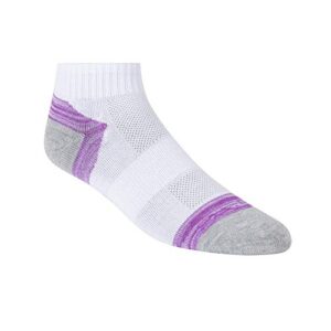 Skechers womens 6 Pack Quarter Crew Socks, Medium Grey, 11-Sep US