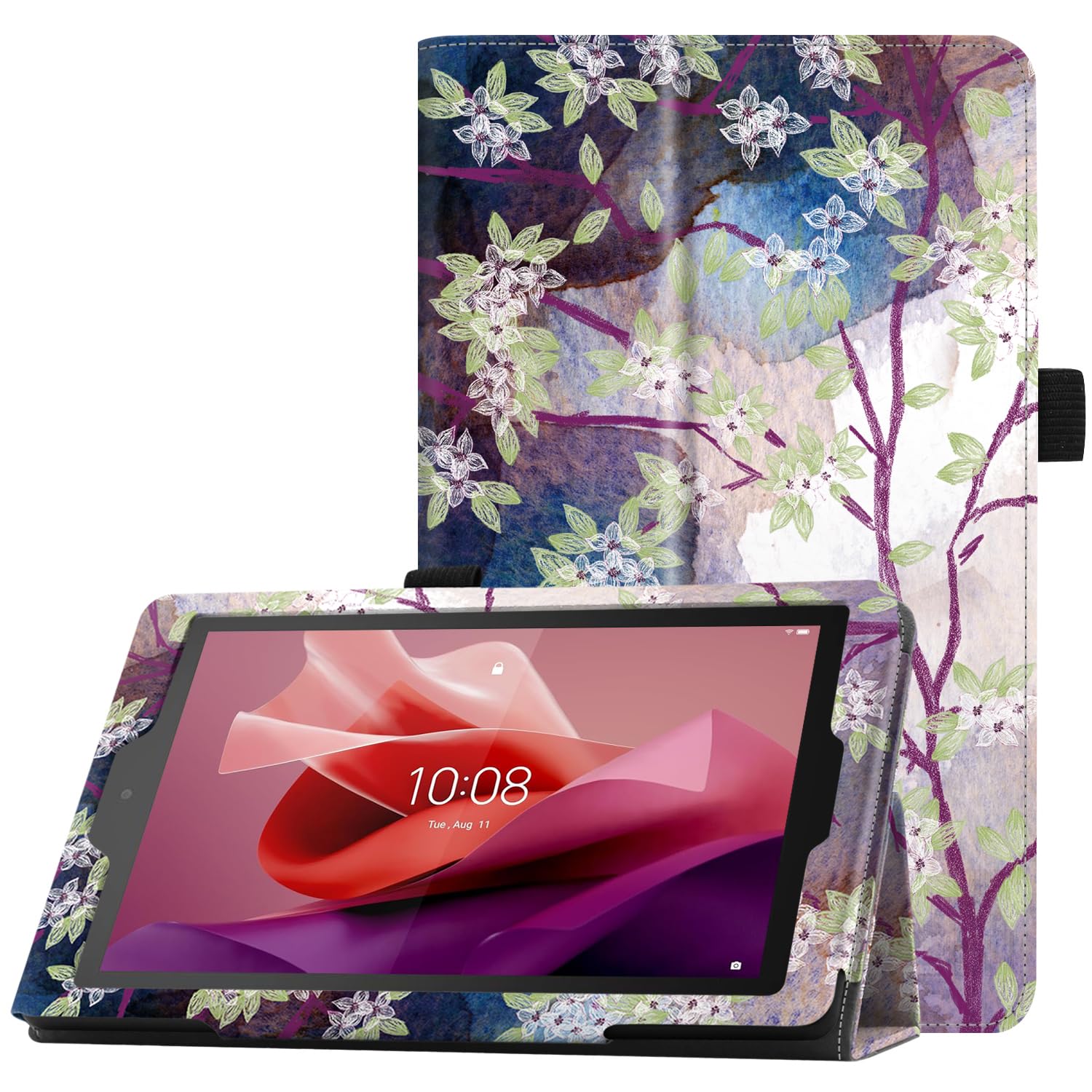 Famavala Folio Case Cover for Previous Version Fire 7 Tablet [9th / 7th Generation, 2019/2017 Release] (LoveTree)